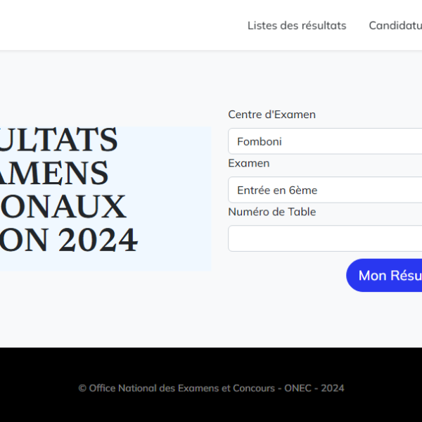 Résultats du CEPE et concours d'entrée en 6eme Comores 2024