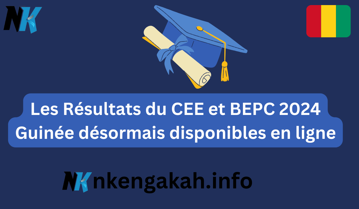 Les Résultats du CEE et BEPC 2024 Guinée désormais disponibles en ligne