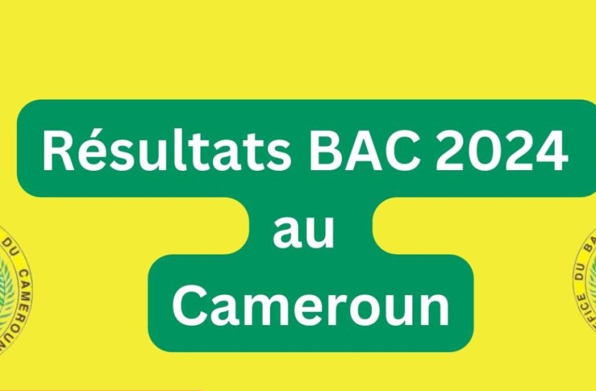 Résultats du BAC STT 2024 au Cameroun