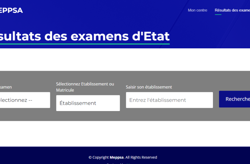 Date de proclamation des résultats BEPC 2024 Congo Brazzavile